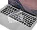for MacBook Pro Touch Bar Keyboard Cover, CaseBuy Ultra Thin Clear Keyboard Skin for 2019-2016 Release MacBook Pro with TouchBar 13 Inch A2159 A1706 A1989 or 15 Inch A1707 A1990 Protective Skin primary