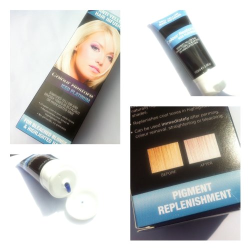 Colour Restore Iced Platinum Anti Yellow Multiple Use Hair Toner X