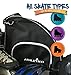 Athletico Ice & Inline Skate Bag - Premium Bag to Carry Ice Skates, Roller Skates, Inline Skates for Both Kids and Adults (Purple)