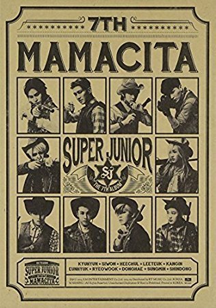 K Pop K Pop K Pop K Pop K Pop K Pop K Pop K Pop K Pop K Pop Super Junior 7th Mamacita Version B Korean Version Amazon Com Music