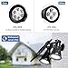 ieGeek Solar Spot Lights, Motion Sensor Outdoor Spotlights 12LED Long Distance & Wide Range Waterproof Solar Powered Security Wall Lights for Outsides Wall Yard Garden Garage Patio Porch Deck Driveway