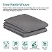 Adoric Queen Pillow Protectors, 2 Pack Brushed Microfiber Wrinkle-resistant Hypoallergenic Pillow Covers Pillowcases(Gray)