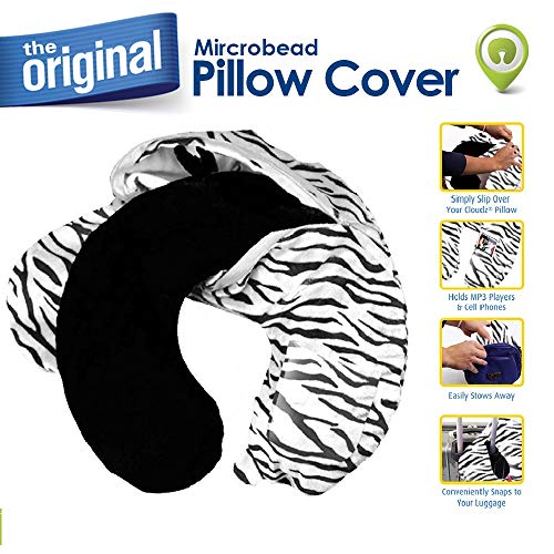 Cloudz Washable Pillow Cover - Zebra