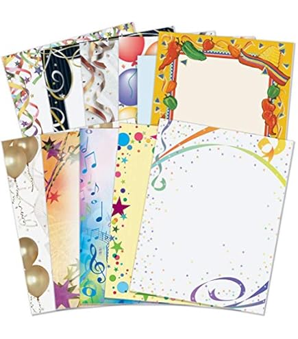 Letterhead Paper Lovely Lilac - 80 Sheets (8.5x11") For Inkjet/Laser