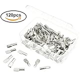 BIGTEDDY - 5mm Shelf Pegs 5mm Cabinet Furniture Shelve Support Divided tabs Pins Rest Nickel Plated Hardware (Pack of 120 with Box)