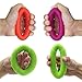 Kidac Grip Strength Trainer Hand Grip Strengthener Rings Ergonomic Silicone Hand Grip Exerciser Strengthen Your Grip and Forearms for Men Women of All Ages (A Set of 3 pcs 30-50 - 70LB)