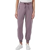 KIRKLAND Signature Women's Moisture Wicking Relaxed Fit Active Jogger Pant (US, Alpha, X-Large, Regular, Regular, Purple)