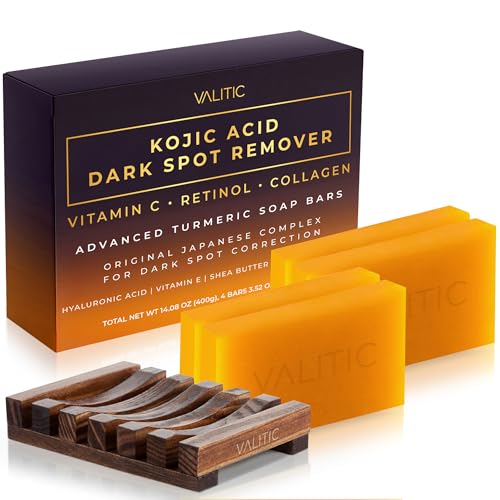 Kojic Acid Turmeric Soap Bar 4 Pack