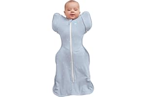 Love to Dream Swaddle Up Transition Bag Original, Arms Up Position, Light and Ultra Breathable Cotton - Sleep Bag - 1.0 TOG -