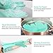 Lorima MG-G Magic Silicone Scrubber, Reusable Brush Heat Resistant Gloves for Cleaning, Dish, Washing The Car, Pet Hair Care, Green …