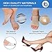 2 Pairs Arch Support Set, Professional Reusable Arch Sleeves, Best for Plantar Fasciitis and Flat Feet Used Arch Pain Relief, Arch Brace for Flat Feet for Men & Women.