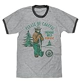 Smokey Bear Prevent Wild Fires Retro Men's T-Shirt