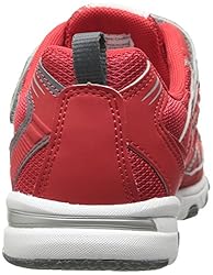 TSUKIHOSHI 3570 Storm Child Shoe, Red/Gray - 9.5