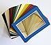 Pack of 100 sets of 5x7 MIXED COLORS Picture Mats Mattes Matting for 4x6 Photo + Backing + Bags