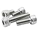#4-40 Stainless Steel Hex Socket Head Cap Screws Hex Nuts Assortment Set