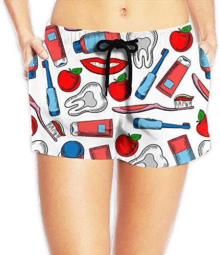 Painted Toothbrush Woman's Trendy Breathable Running Pants The Moment Style