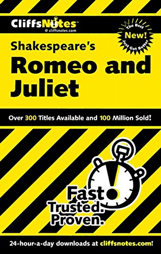 CliffsNotes on Shakespeare's Romeo and Juliet (Cliffsnotes Literature Guides) - //medicalbooks.filipinodoctors.org