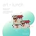 Artovida Artists Collective Reusable Lunch Baggies | Snack and Sandwich Bags with Zipper - Improved Dual Layer Design by Mark Ashkenazi (Israel) World Map