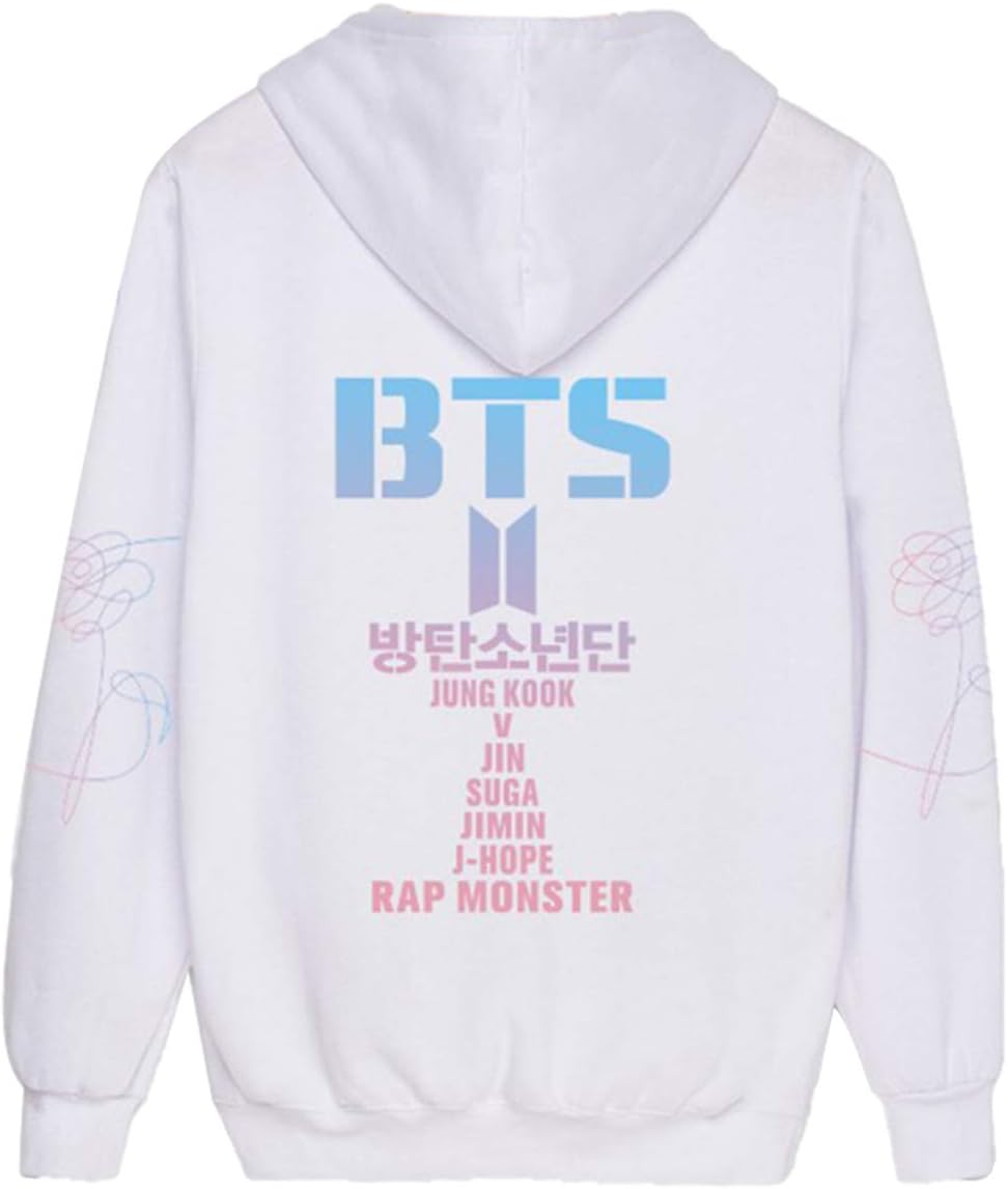 Kpop BTS Love Yourself Hoodie Suga Jimin Jung Kook V Pullover Sweater