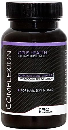 Opus Health Complexion Boost: Premium Phytoceramides Plus➕ Biotin 5000 mcg Capsules - Gluten Free Advanced Glow Formula for Hair, Skin, & Nails Complex