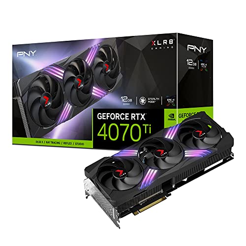 placa de video Pny Geforce Rtx 4070 Ti 12gb Xlr8 rgb