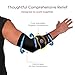 DashSport Elbow System Includes: (1) Copper Compression Elbow Sleeve and (1) Tennis Elbow Brace. Best forearm brace/strap with pad. Complete support and relief of Golfer and Tennis Elbow.