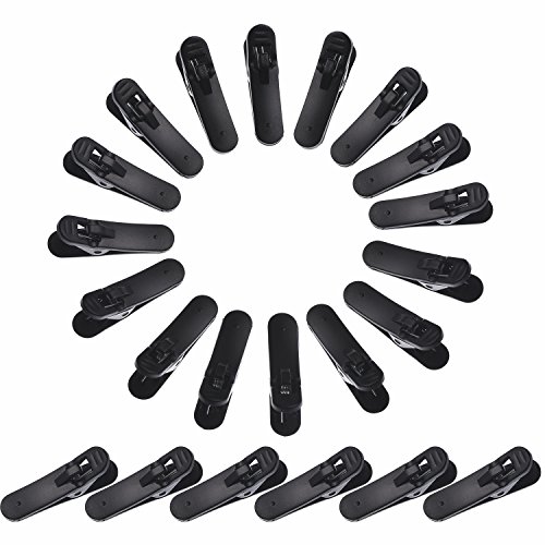 image for Blulu 20 Pieces Clips for Earphone Headphone Cable, Headset Wire Cord 