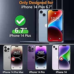SPIDERCASE for iPhone 14 Plus Case with Magnetic