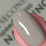 Nails.Inc 45 Second Speedy Gloss Nail Polish Grey 14ml Vegan view 2