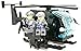AH-6 Little Bird Army Helicopter with Navy Seal Team 6 - Modern Brick Warfare Custom Kit