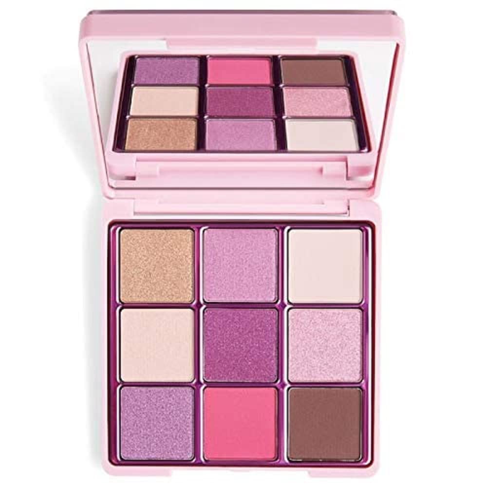 Revolution Beauty London, Glitter, Eye Shadow Palette, One True Love, 9 Shades, 13.5g