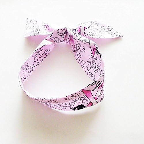 Hope for a Cure Head Scarf / ME2Designs Multipurpose Cotton Scarf Tie or Adornment