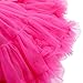 Jubileens Little Girl's Dance Tutu Skirts Multi-layer Pettiskirts Assorted Size and Color (M (5-7 Years), Rose)
