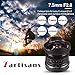 7artisans 7.5mm F2.8 II V2.0 Fisheye Lens with 190° Angle of View, Compatible with Olympus and Panasonic MFT M4/3 Mount Cameras