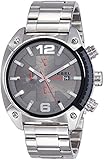 Diesel Men's DZ4298 Overflow Analog Display Analog Quartz Silver Watch
