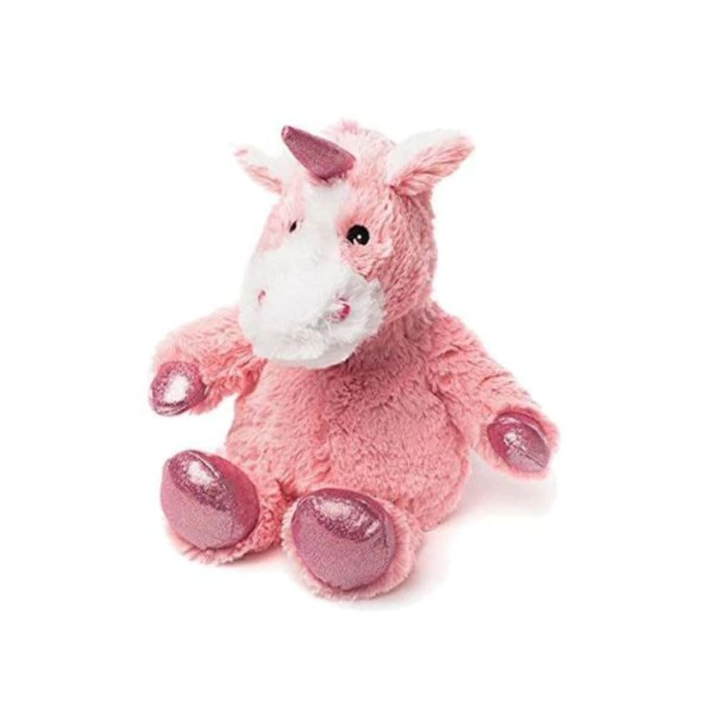 Intelex Warmies Cozy Plush Sparkly Unicorn Microwavable Soft Toy Warmer
