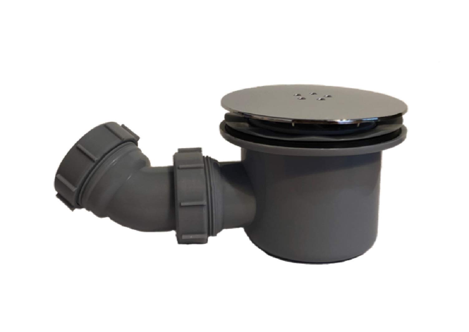 Keenware KSW-138 High Flow 90mm Shower Waste:, Grey