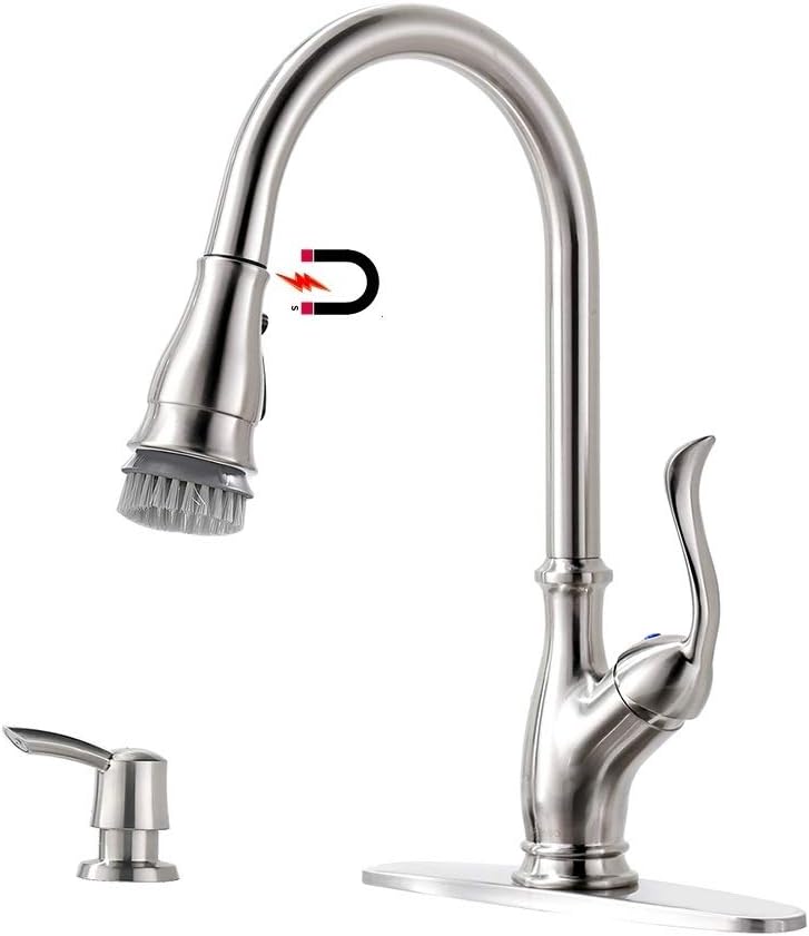 APPASO singlehandle magnetic docking-küchenarmatur mit pull-down