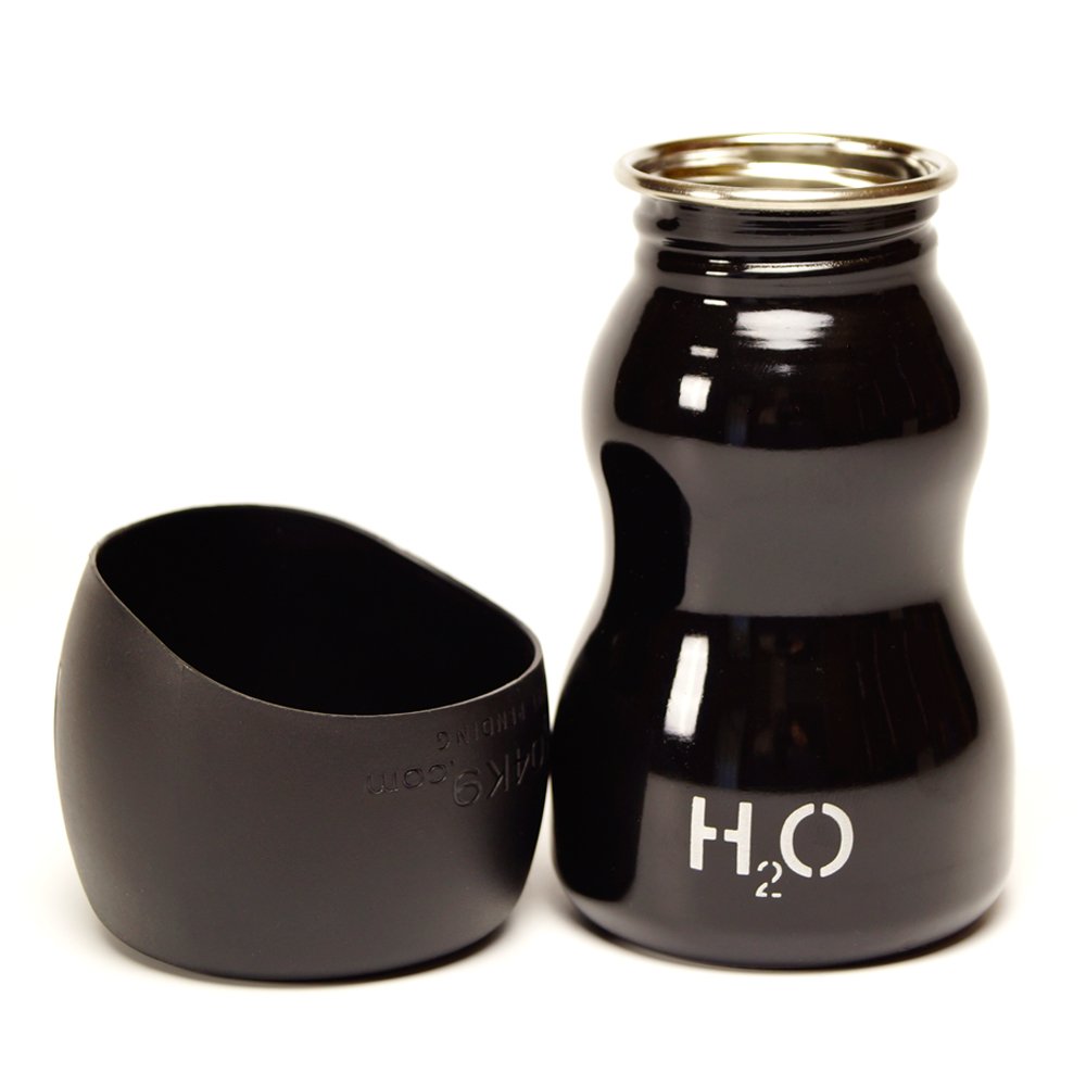 H2O4K9 Dog Drinking Bottle, Jet Black