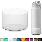 Silicone Boot for Owala Water Bottle 24 oz 32 oz 40 oz, Anti-Slip Protective Sleeve for FreeSip/Twist/Flip Stainless Steel Water Bottles Accessories