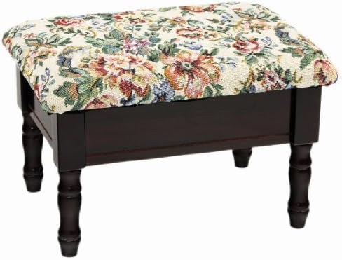 Frenchi Home Furnishing Footstool with Storage, Cherry by Megaware Inc.