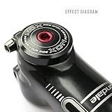 MostaShow ASIR Colorful Aluminum Alloy Lightweight Bicycle Stem CNC Bike Stem MTB Mountain Road Handlebar Stem Screws Bicycle Accessories