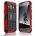 Evocel Galaxy J1 Case, Heavy Duty Armor Case with Stand For Samsung Galaxy J1 (2015) - Evocel Retail Packaging, Red
