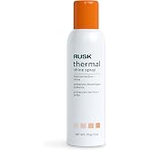 RUSK Thermal Shine Spray, Pure Argan Oil, Eliminates Frizz and Maintains Shine, Sleek and Smooth Hair, 4.4 oz