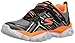 Skechers Kids Electronz Sneaker (Little Kid/Big Kid), Black/Orange, 2 M US Little Kid
