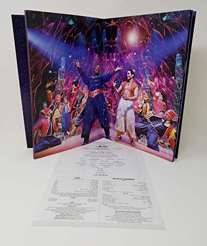 5 Aladdin+Broadway+Musical+Theatrical+Souvenir