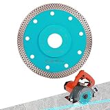 Peakit Fast Tile Diamond Blade 4.5 Inch Porcelain Tile Cutter Ceramic Cutting Disc Wheel for Dry Wet Tile Saw or grinder