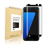 Galaxy S7 Edge Screen Protector,Auideas 9H HD [Case Friendly] 3D Curved Tempered Glass Screen Protector Anti-Scratch, Anti-Fingerprint, Anti-Bubble for Samsung Galaxy S7 Edge(Black).
