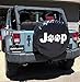 Dee-Type Paws Spare Wheel Tire Cover Fit Jeep Wrangler,Liberty Classic Grill R16