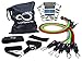 Resistance Band Set By Live Infinitely- Pro Grade 4 Loop Band Or 11 Piece Set Of Stackable Exercise Bands With Door Anchor, 2 Ankle Straps & Zip Bag- Includes Total Body Online Workout Guides